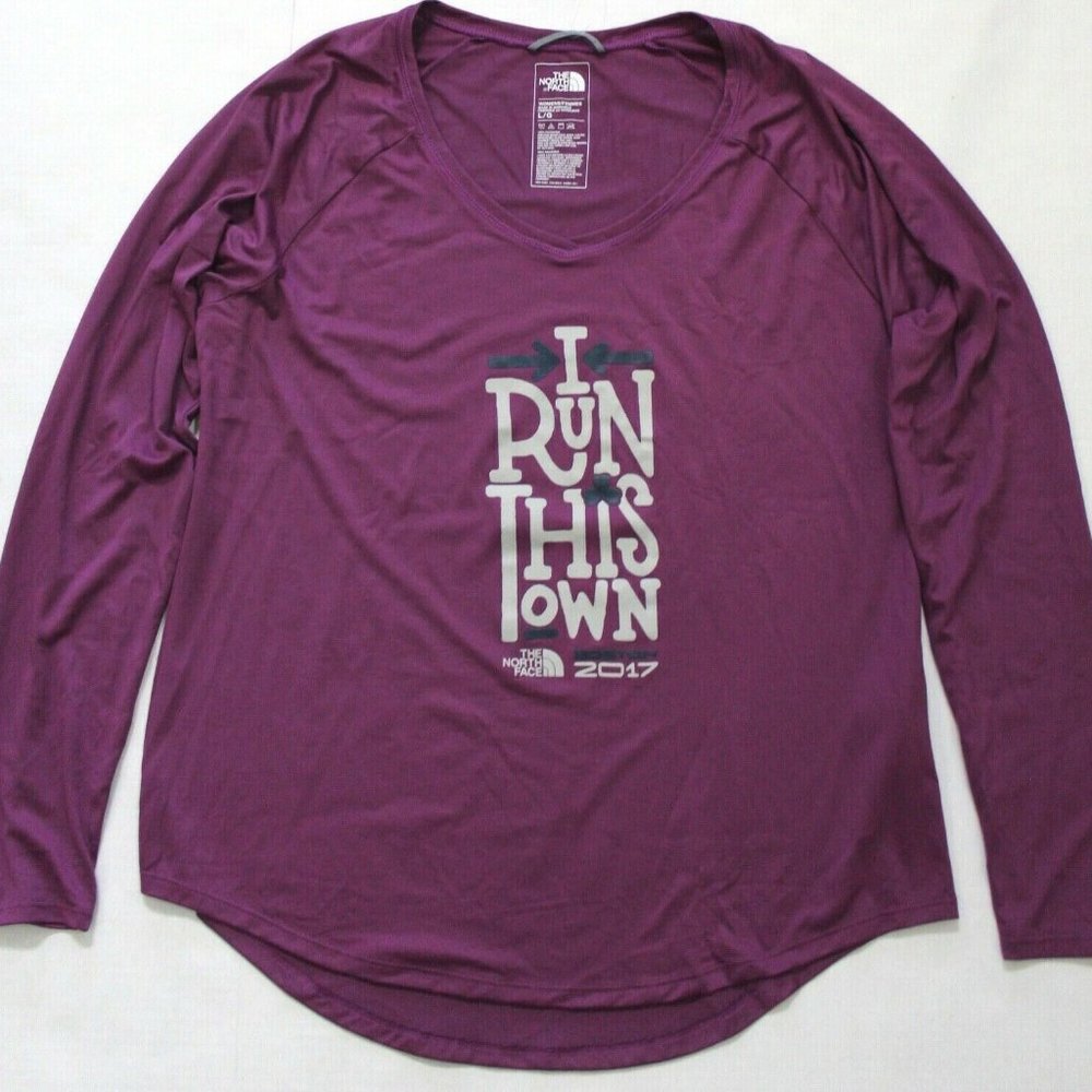 NWOT The North Face Boston 2017 Hi-Lo Active Tee
